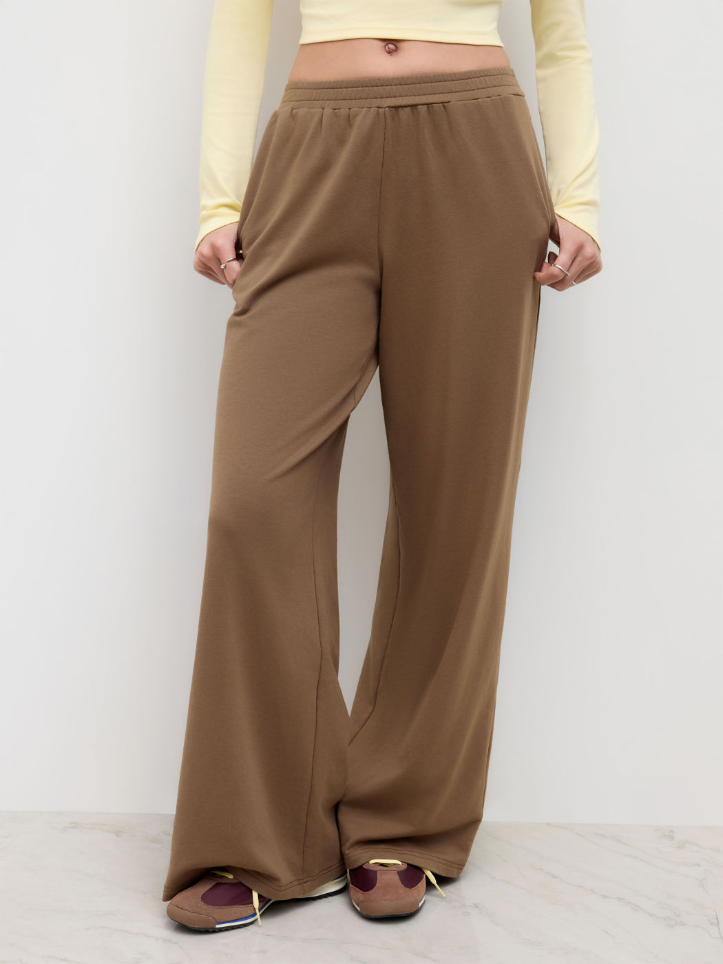 CDR Cotton-blend Low Rise Elastic Waist Straight Leg Sweatpants