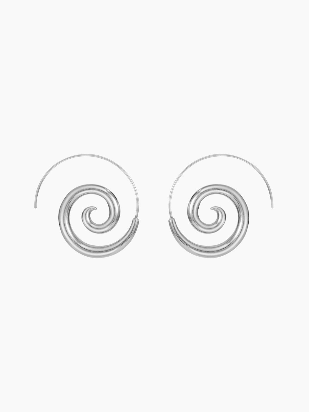 SPIRAL WRAP HOOP EARRINGS