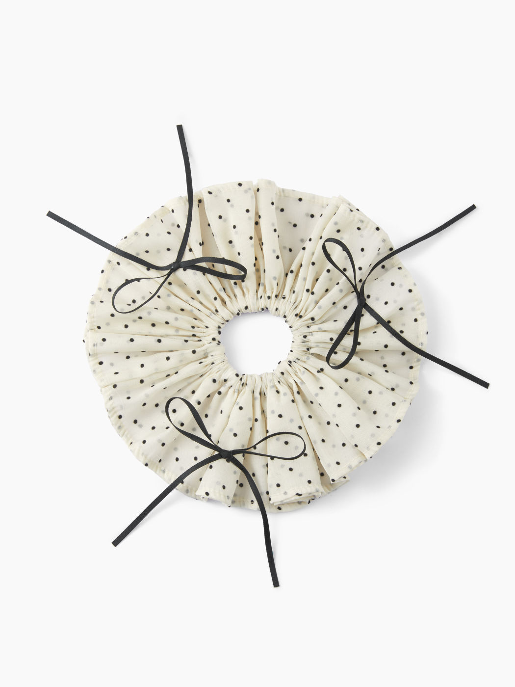 SCRUNCHIE CON FIOCCO & A POIS