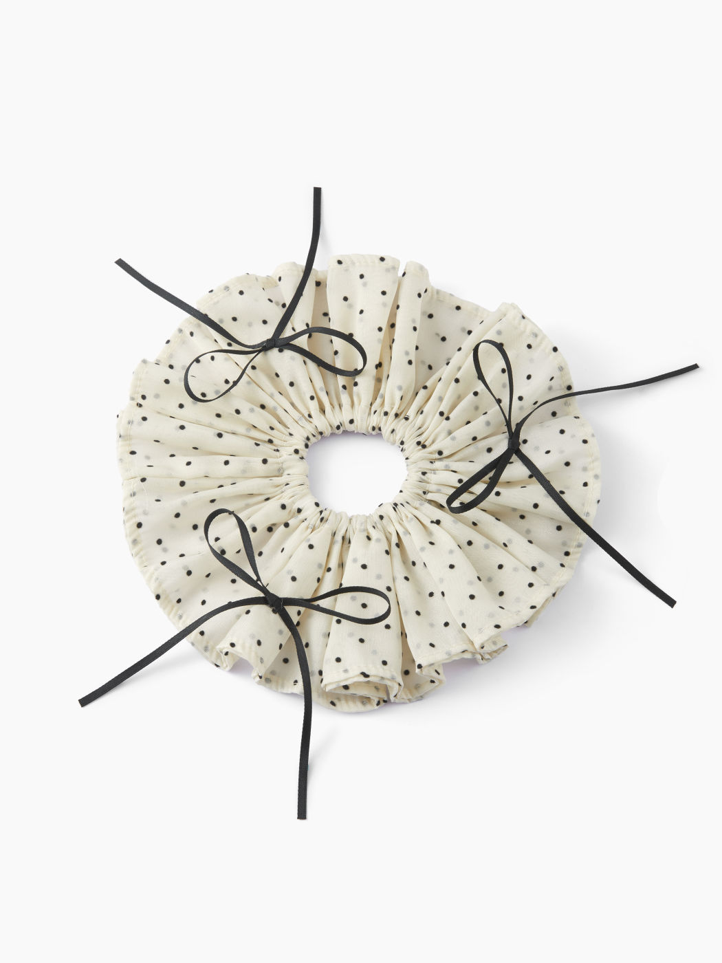 SCRUNCHIE CON FIOCCO & A POIS