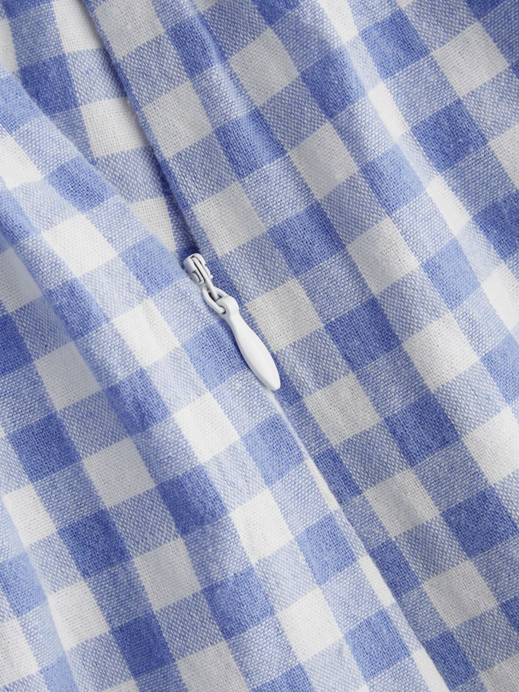 100% Cotton Square Neck Gingham Bowknot Romper