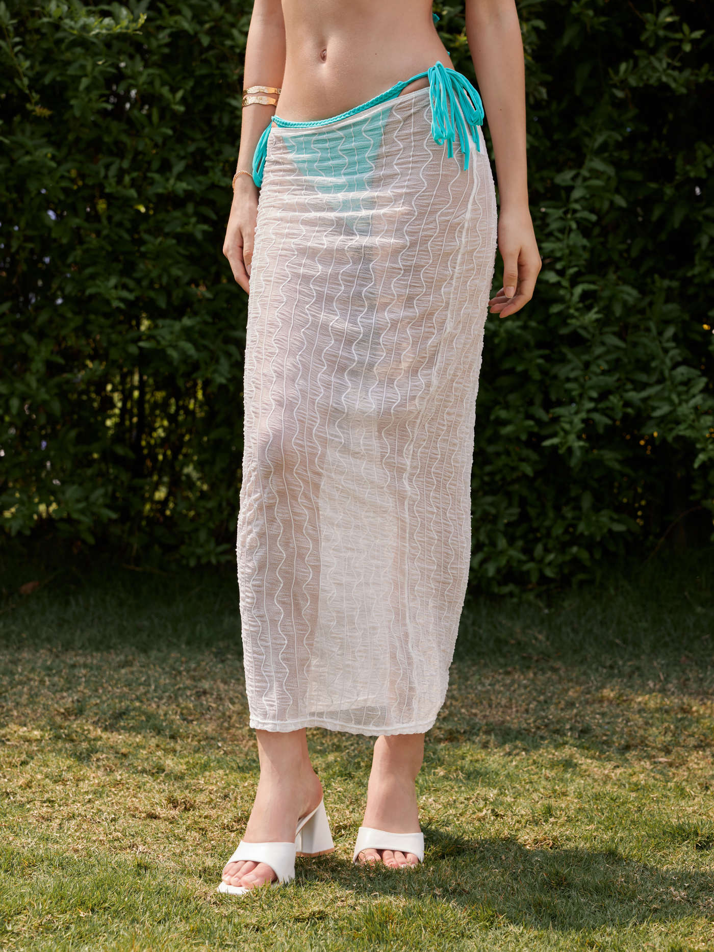 Mesh Solid Sarong