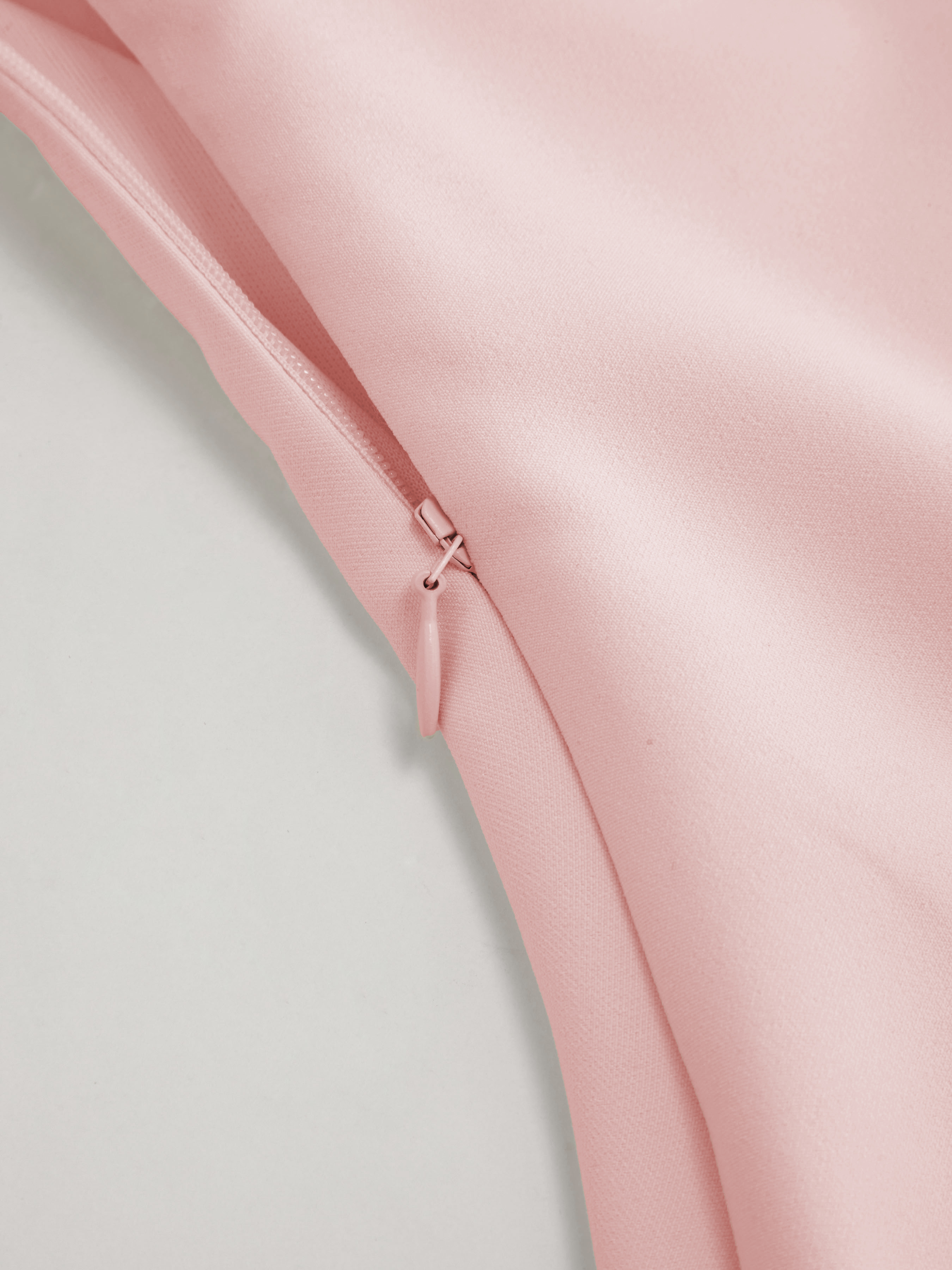 Asymmetrical Neck Knotted Mini Dress