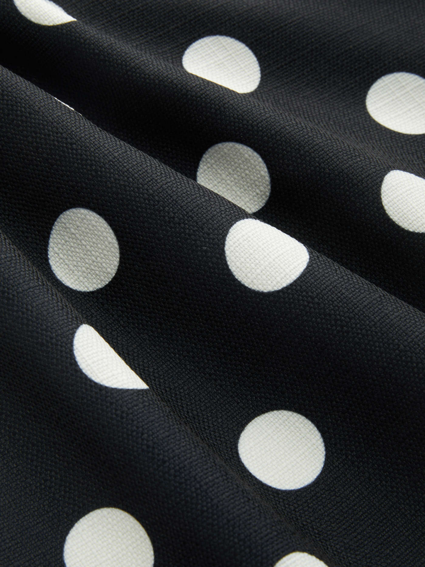 Boat Neck Knotted Polka Dot Backless Mini Dress