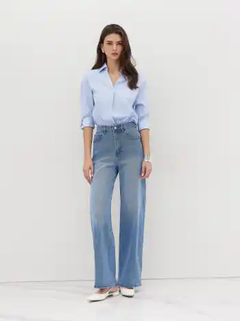 100% Baumwolle Kragen Roll-up Ärmel Shirt-Bodysuit