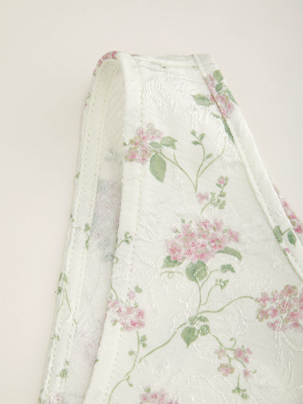 V-neck Floral Knotted Mini Dress Curve & Plus