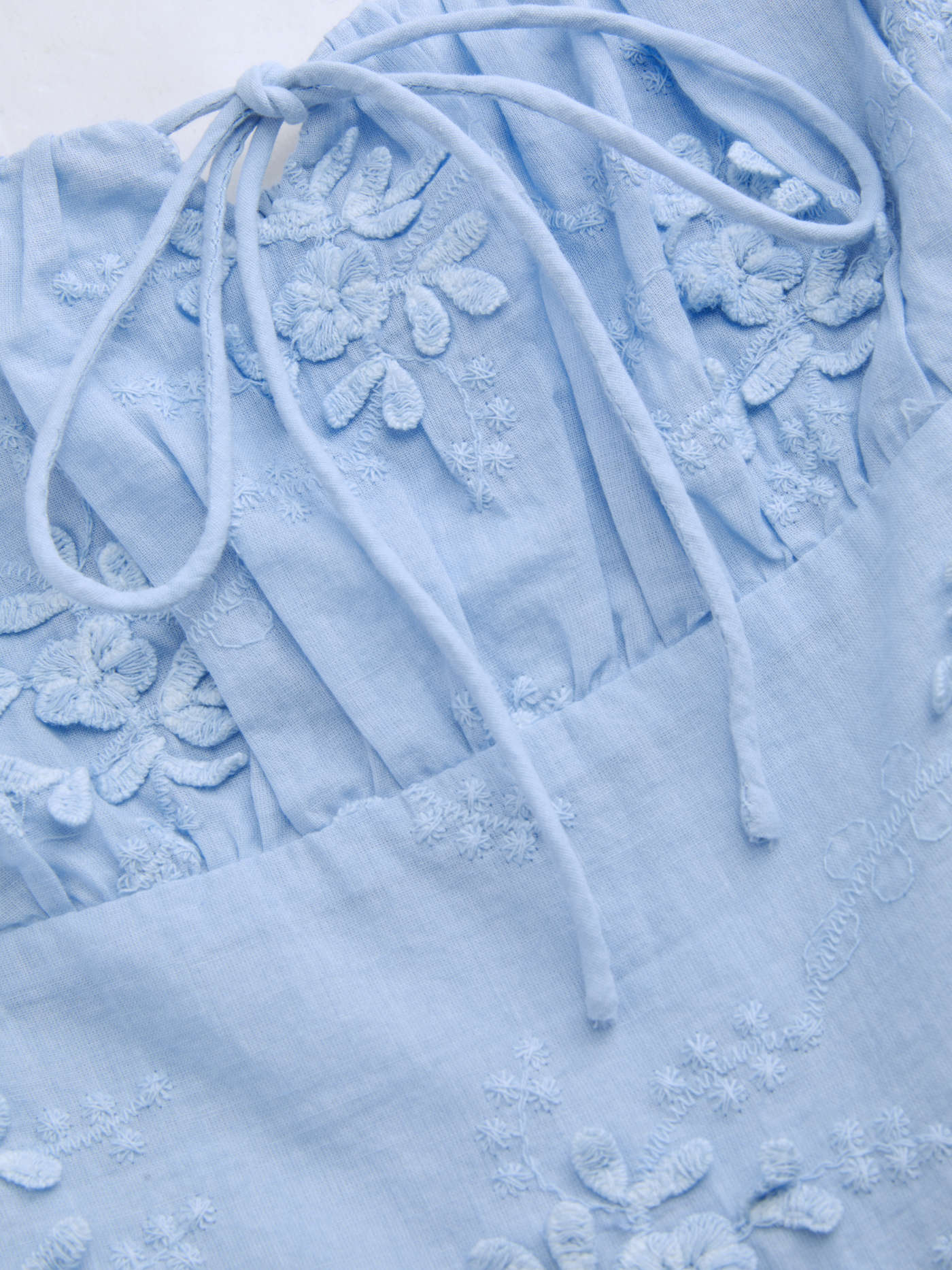 Woven Cotton Scoop Neckline Floral Knotted Maxi Dress For Daily Casual