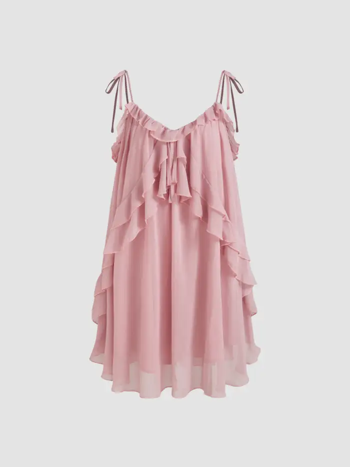 cider chiffon dress Amazon.com: CIDER Halter Neck Chiffon Ruffled Ruched A Line Mini Dress Vacation Wedding Guest Flowy Tie Back Berry : Clothing, Shoes & Jewelry