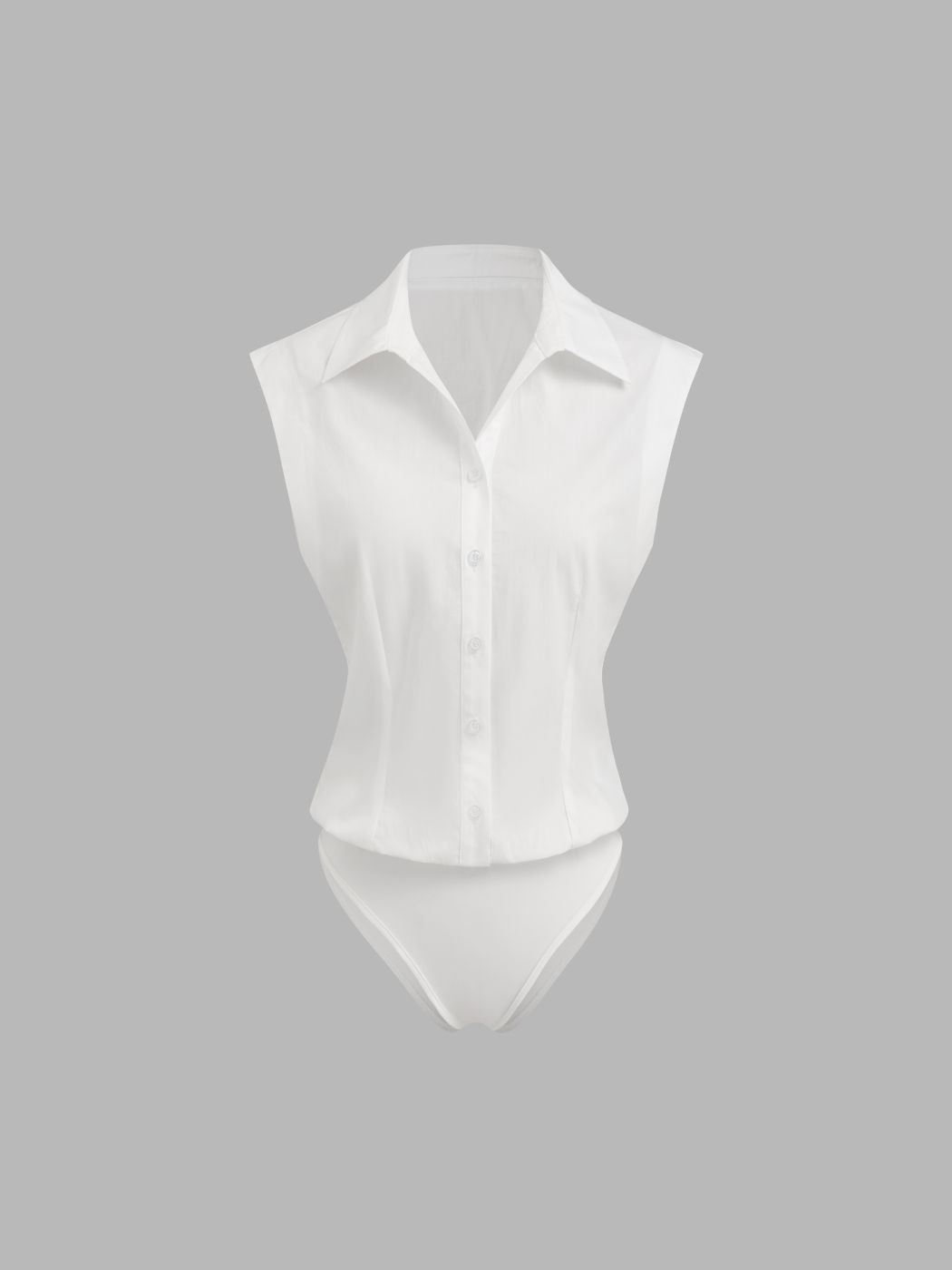 Cotton Polo Shirt Bodysuit