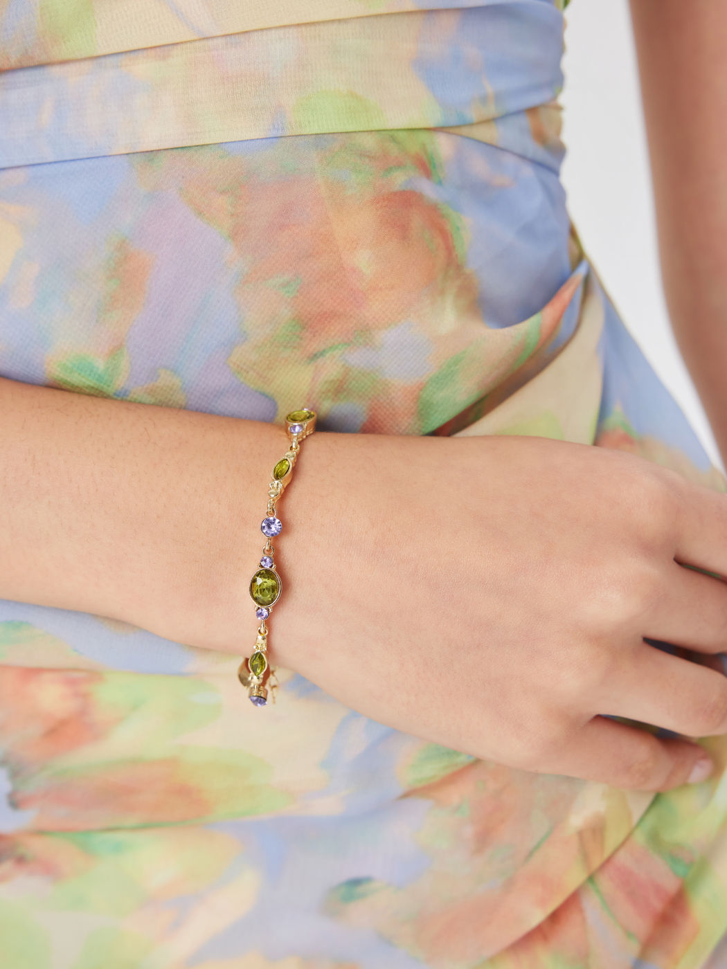 ZIRCON CHAIN BRACELET