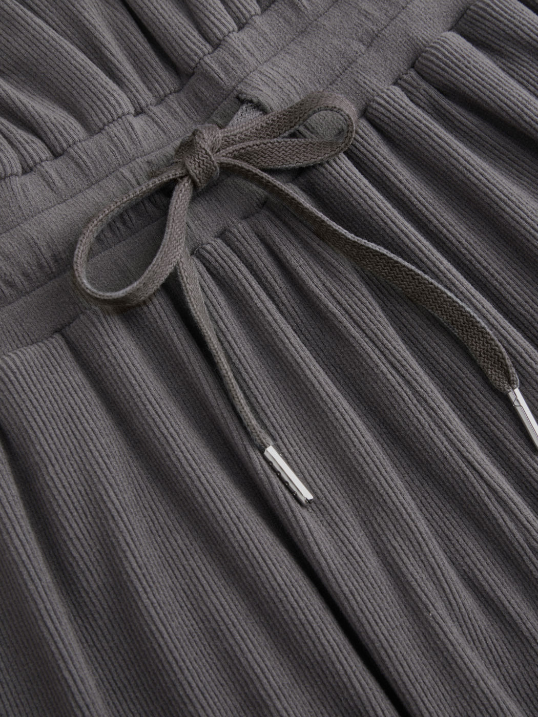 Asymmetrical Neck Drawstring Jumpsuit Curve & Plus