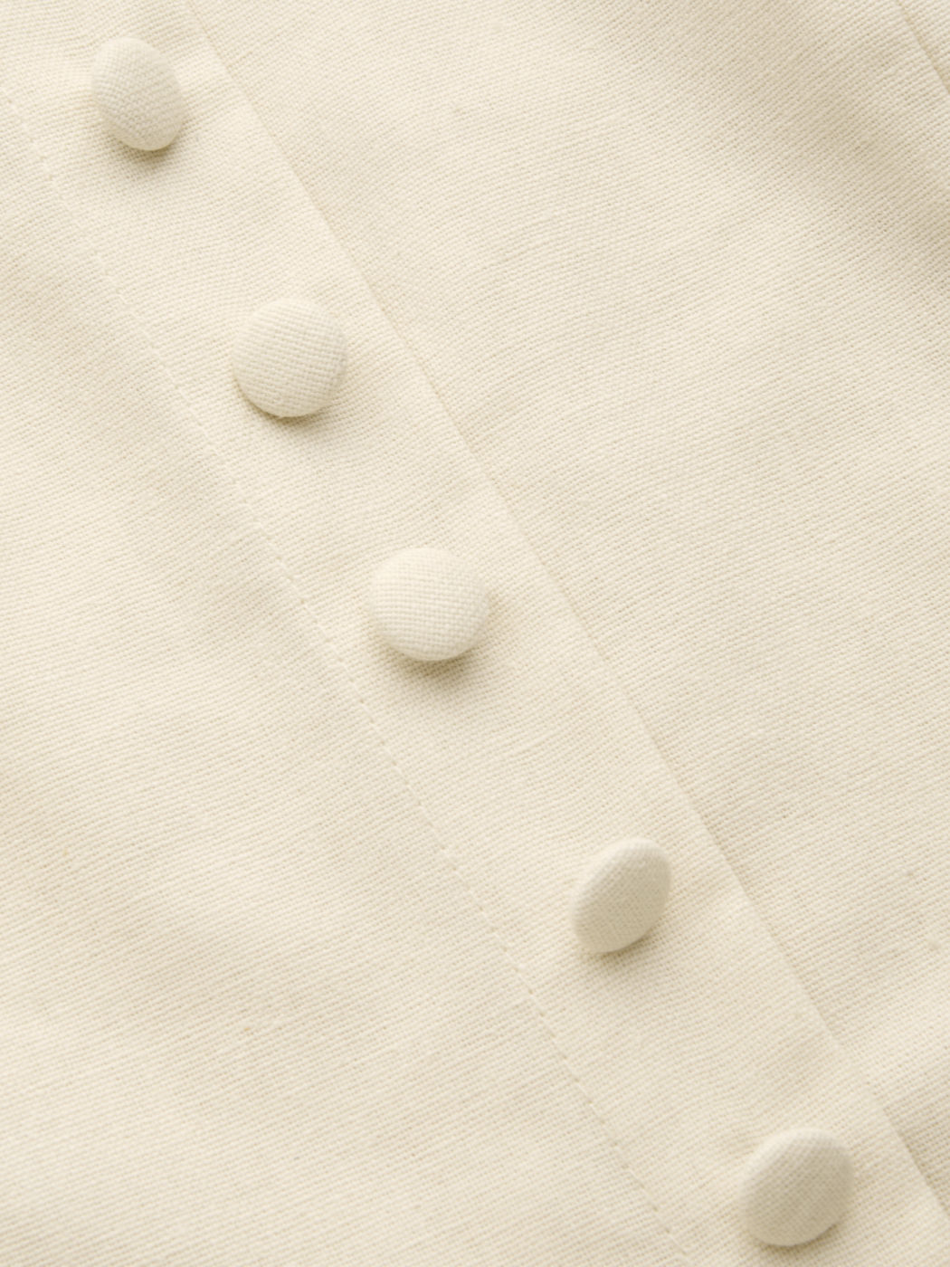 Linen-blend Boat Neck Ruffle Maxi Dress