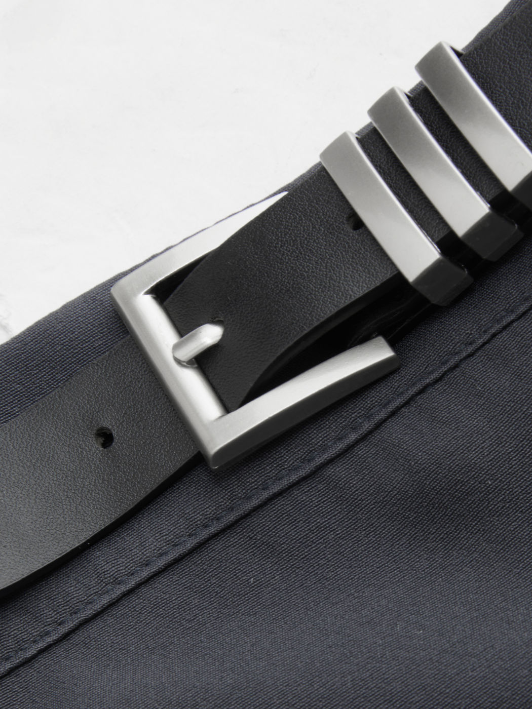 Belted Zipper Up Crop Tube Top