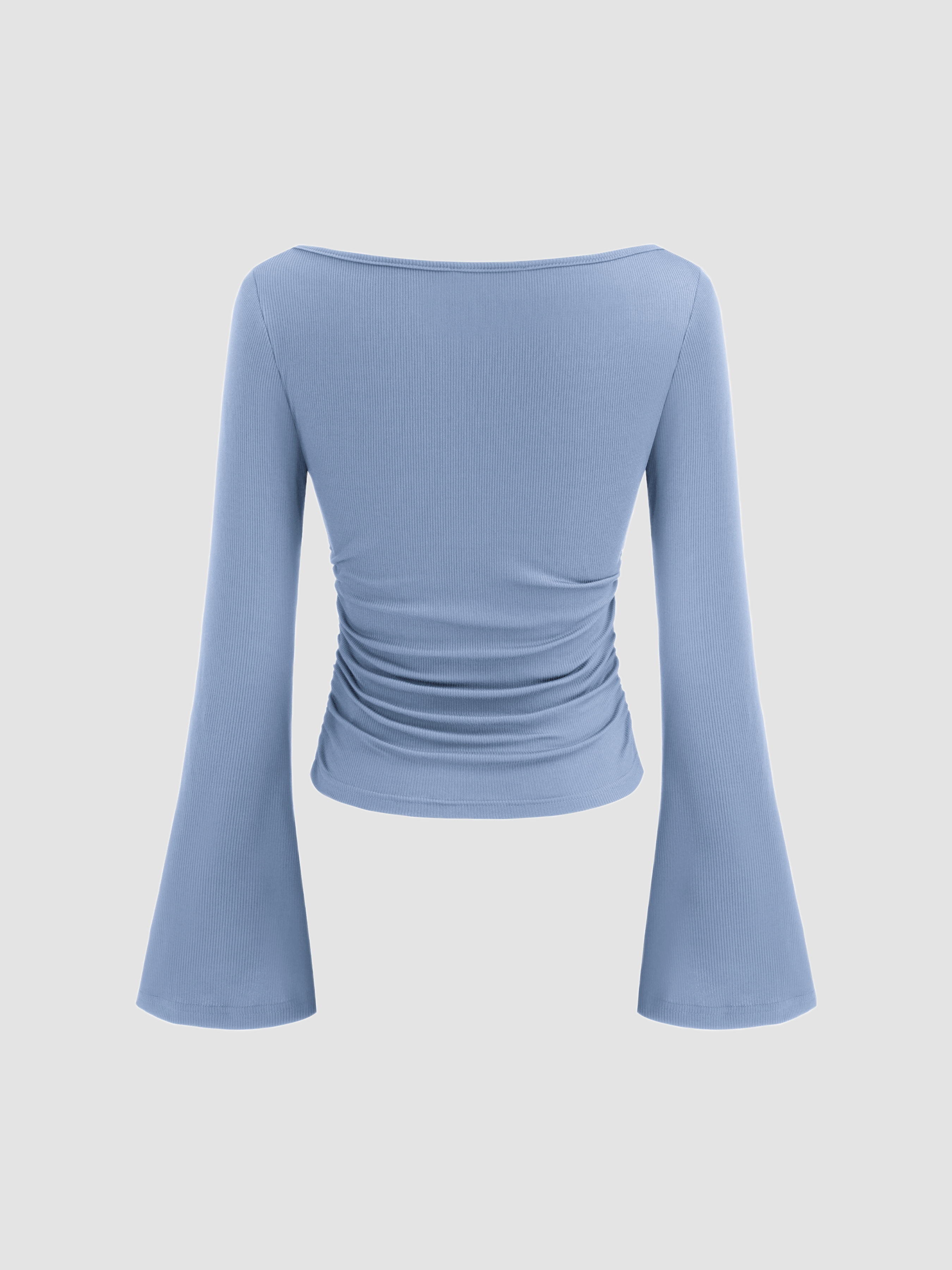 【BOHEMIAN SEOUL】BOHEMSEO ESSENTIAL BOAT NECK LONG SLEEVE ESSENTIAL BOAT NECK LONG SLEEVE, IVORY - bohemseo