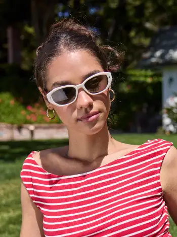 Linen-blend Beaded Knotted Ruched Tank Top