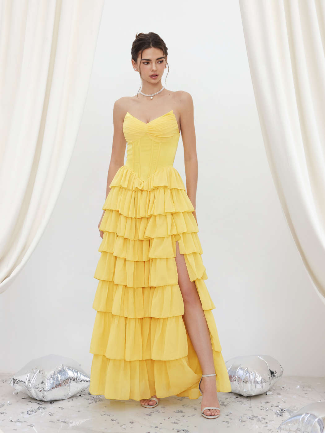 sachin and babi light blue dress Theophania Maxi Dress - Mango