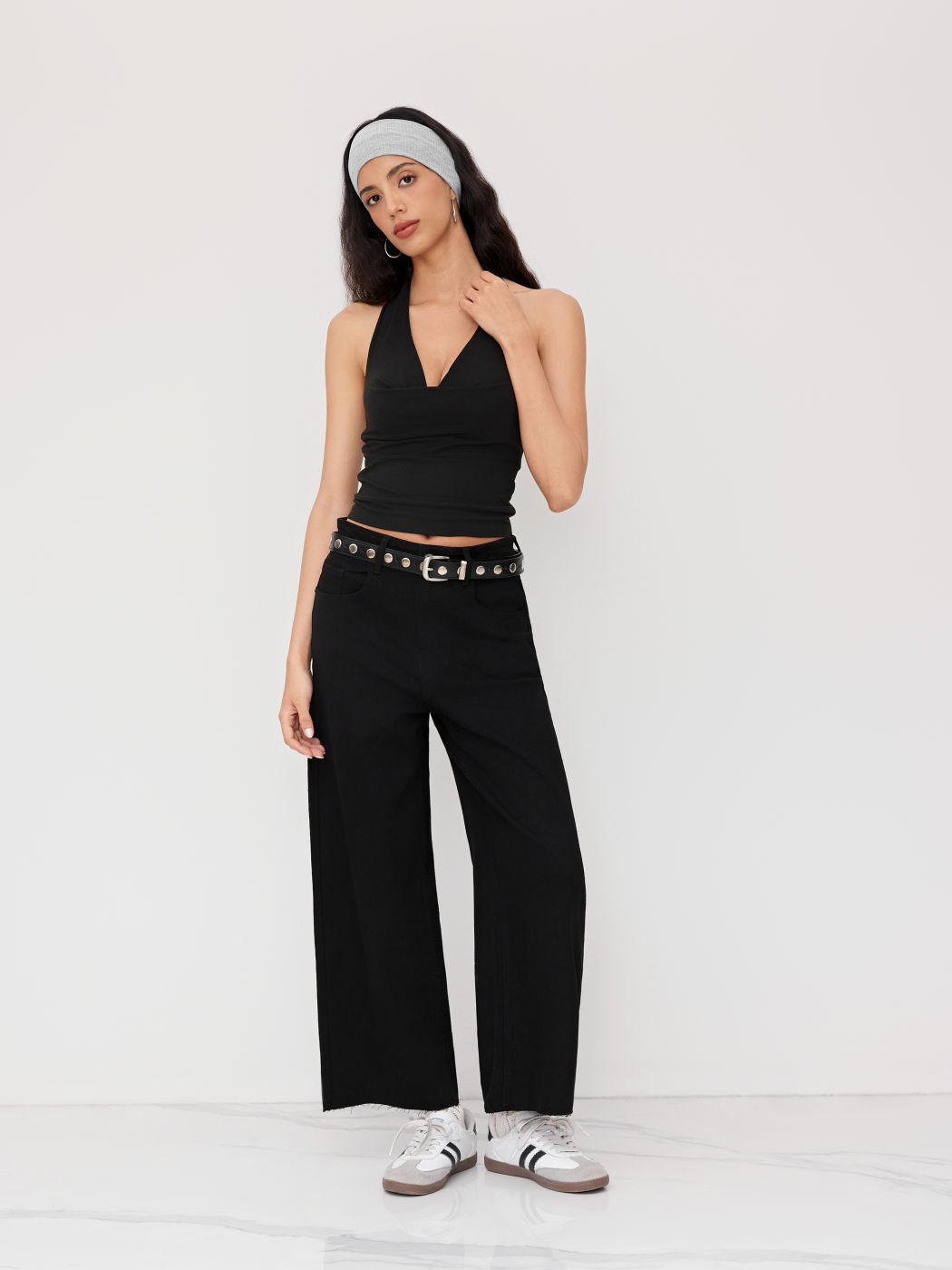Multi-way Off-shoulder Asymmetrical neck Ruched Top
