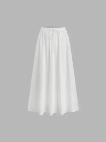 Lace Trim Tiered Cami Maxi Dress