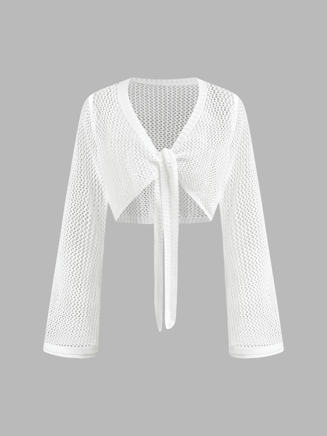 Hollow Out See-through Cover Up Set