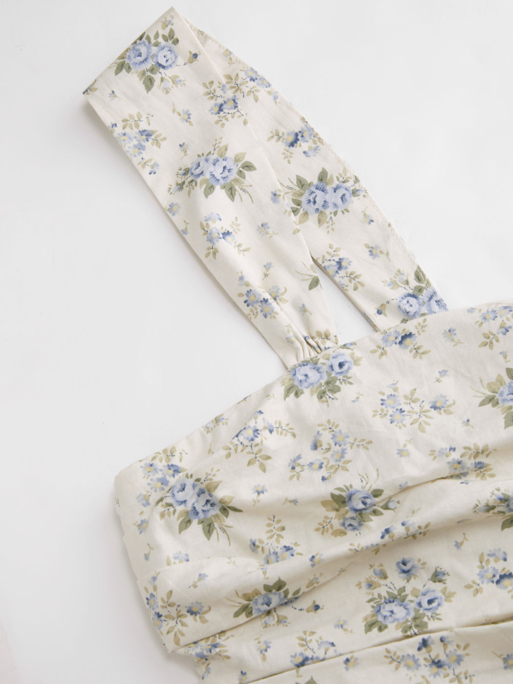 100% Cotton Floral Ruched Mini Dress Curve & Plus