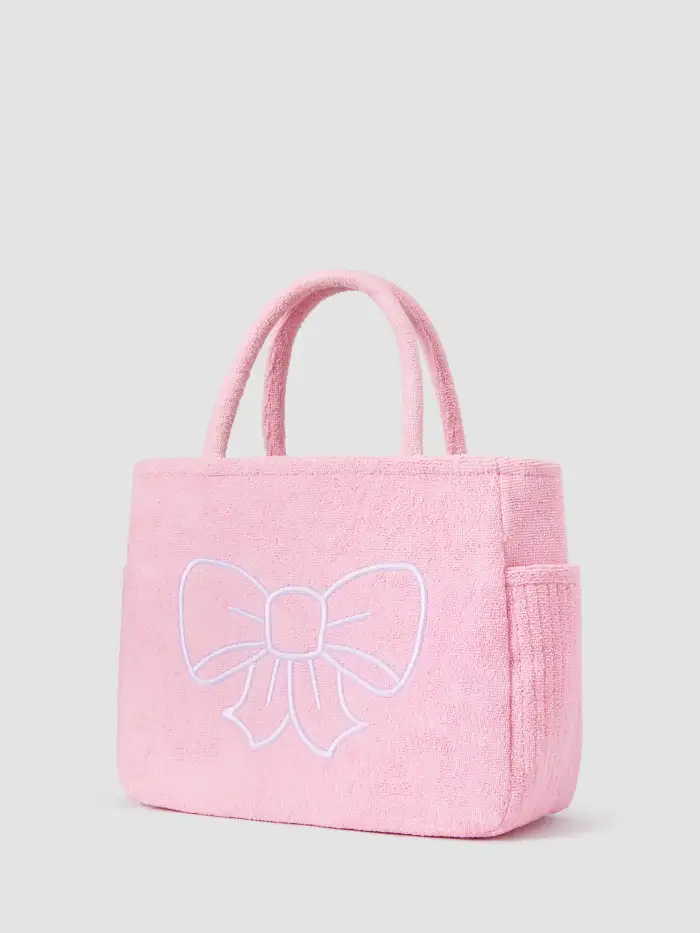 Woven WHAT HAPPENS AT THE BEACH STAYS IN THE SAND STRIPED TOTE BAG For Daily Casual Outdoor Vacation