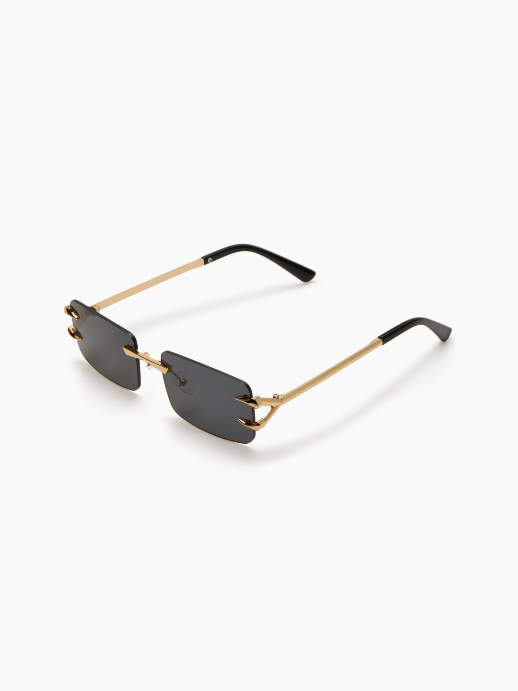 RECTANGULAR RIMLESS FASHION GLASSES