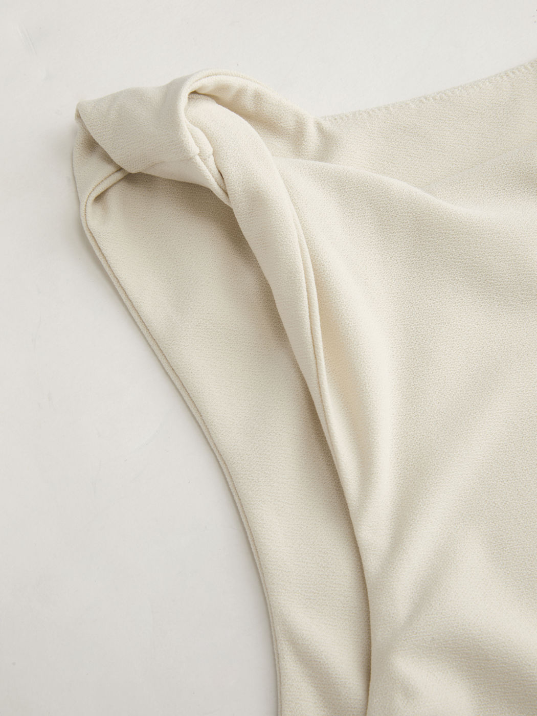 Jersey Boat Neck Twist Ruched Wide Leg Jumpsuit
