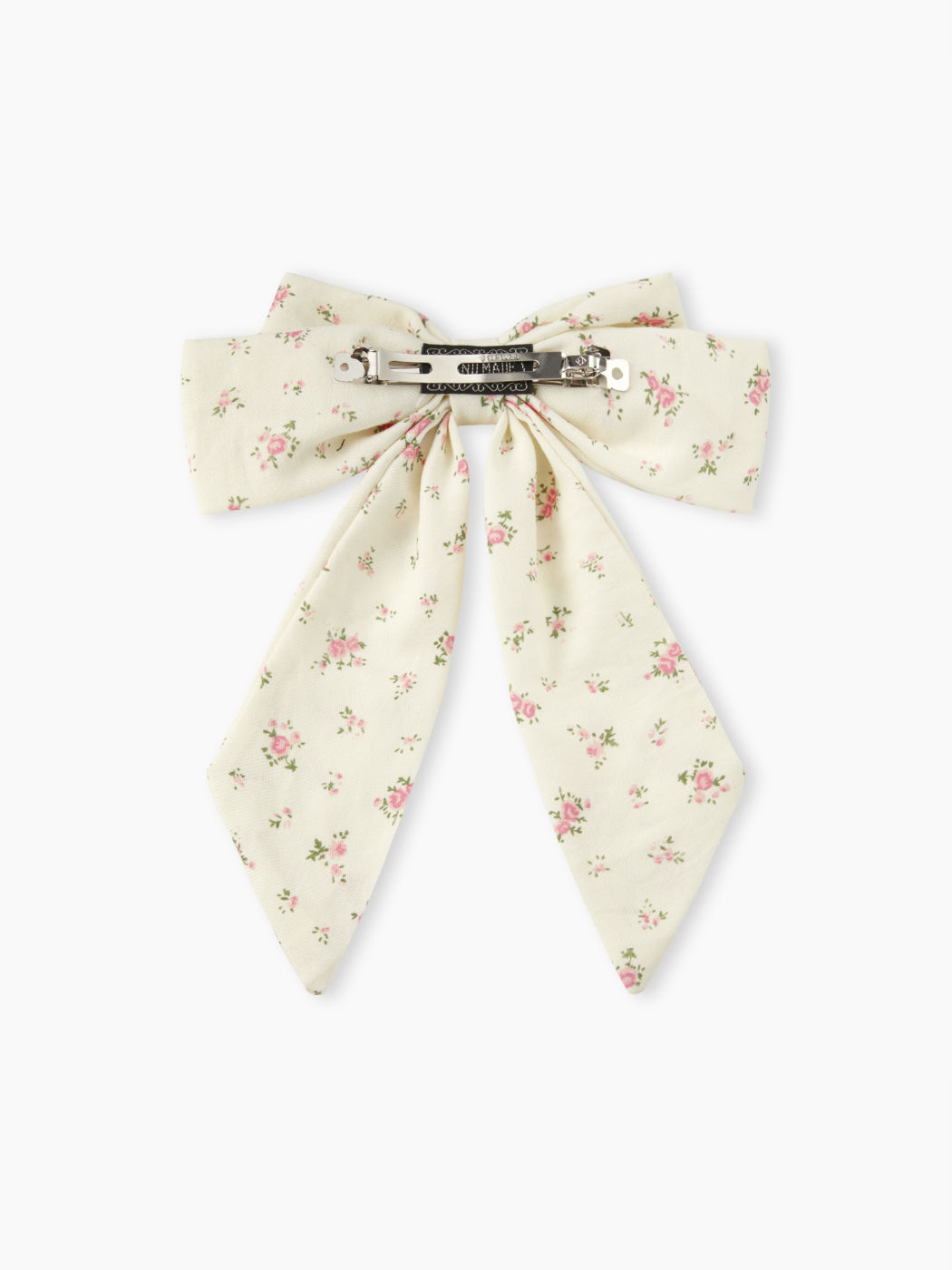FLORAL BOWKNOT HAIR CLIP