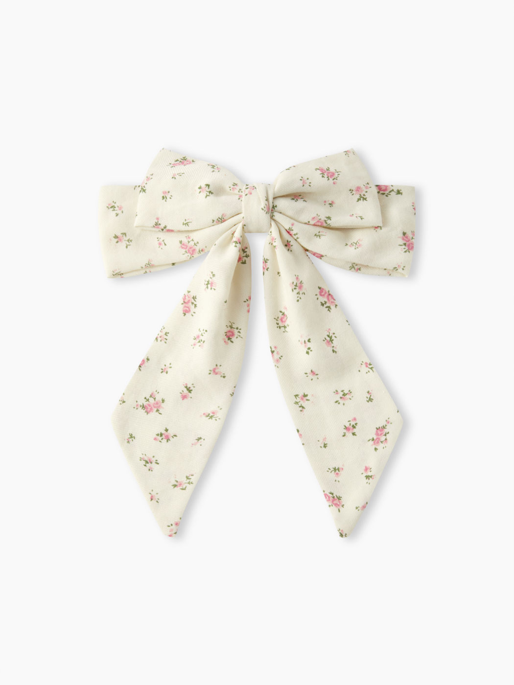 FLORAL BOWKNOT HAIR CLIP