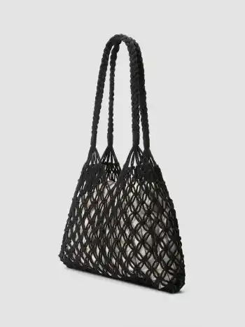 Gewebte Schultertasche