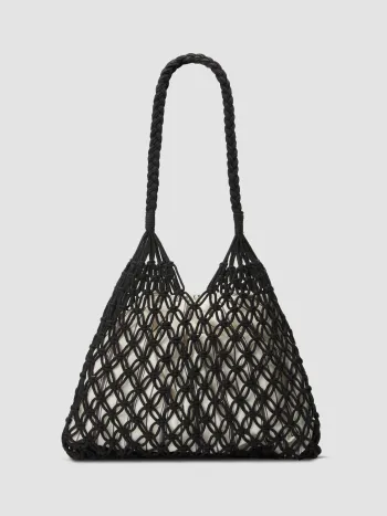 Gewebte Schultertasche