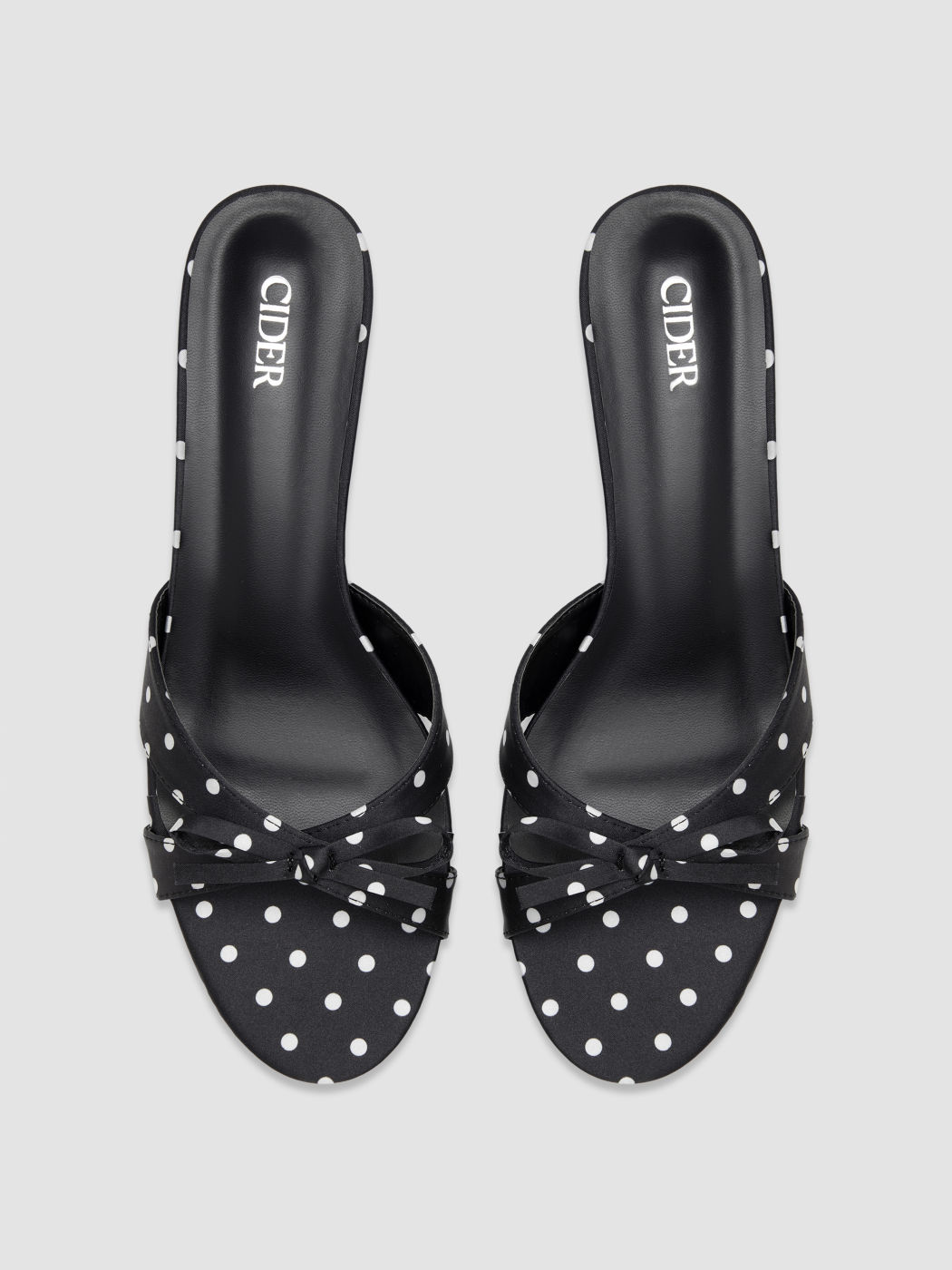 POLKA DOT BOWKNOT SANDALS