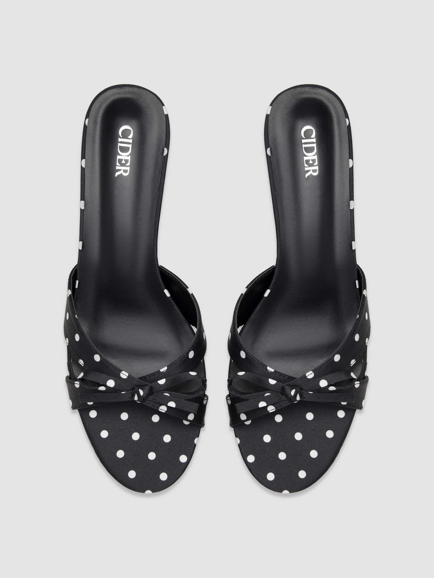 POLKA DOT BOWKNOT SANDALS