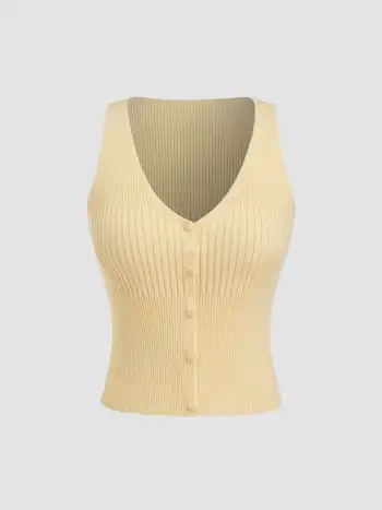 Square Neck Tie Side Bowknot Gingham Cami Top