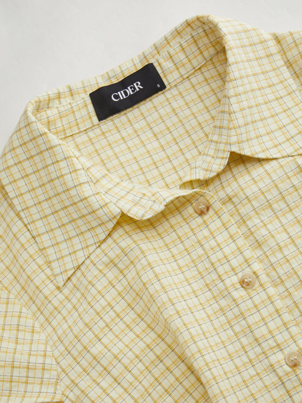 100% Cotton Tartan Short Sleeve Blouse