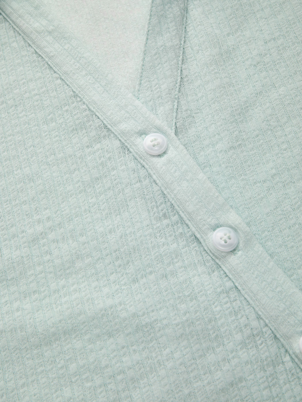 Collar Lettuce Trim See-through Bell Sleeve Top