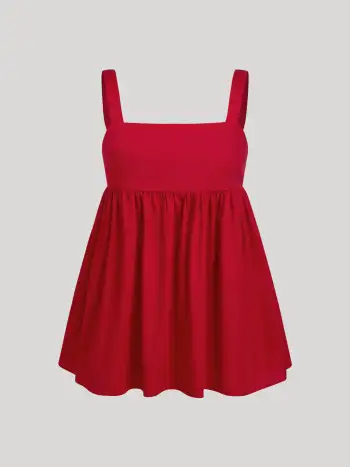 Lace Sweetheart Bowknot Tank Top Curve & Plus