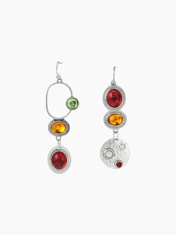 Boucles d'oreilles en pierre précieuse