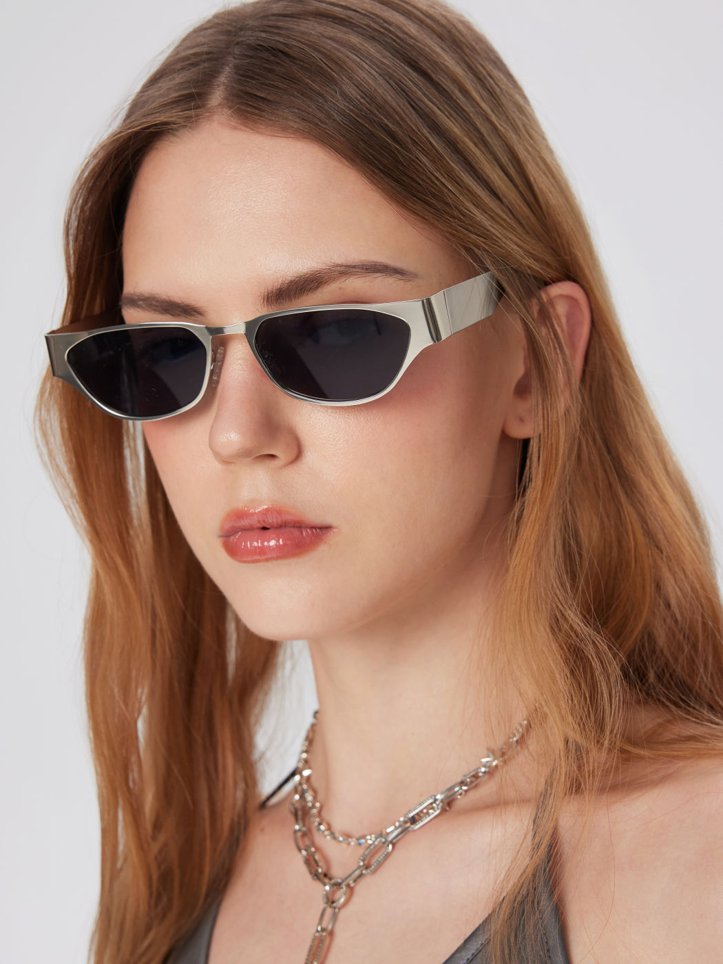 OVAL FRAME FASHION GLASSES