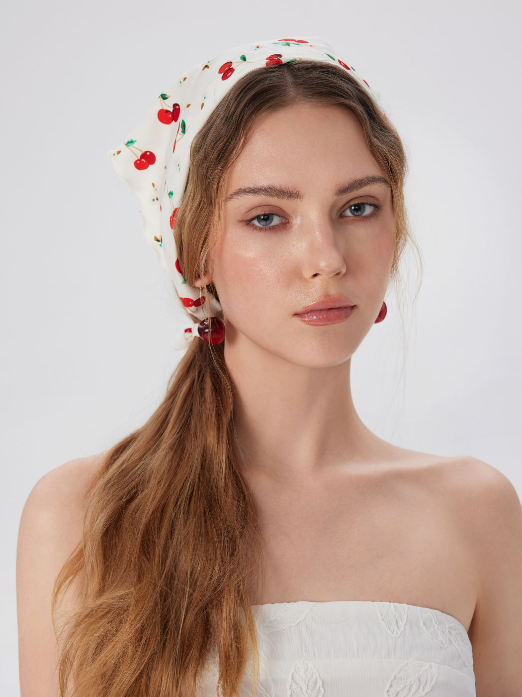 FOULARD TRIANGOLARE CHERRY