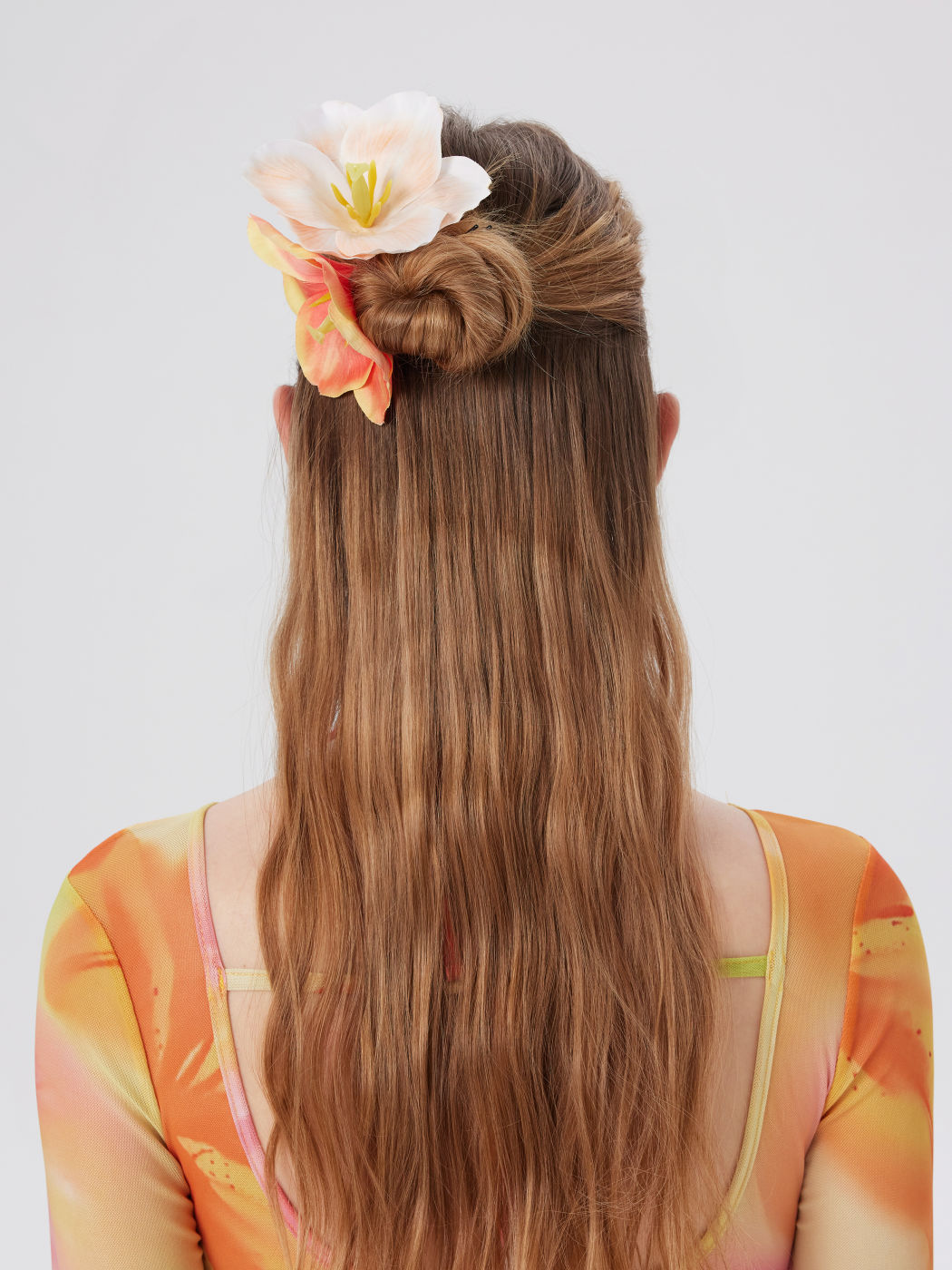 4PCS FLOWER HAIR CLIP SET