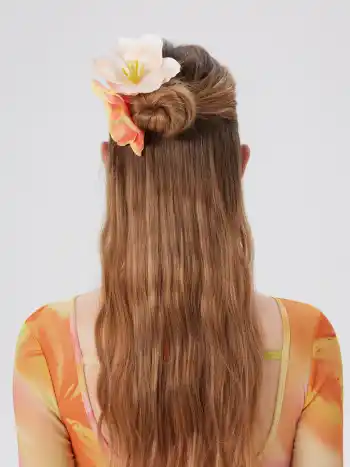 4er-Set Blumenhaarnadeln