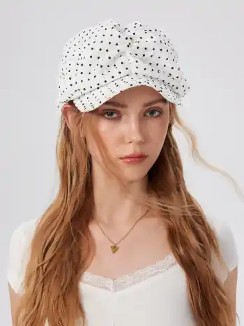 POLKA DOT BERET