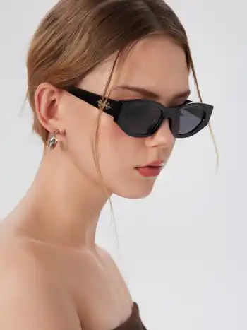 LUNETTES DE SOLEIL À DIAMANTS CARRÉS