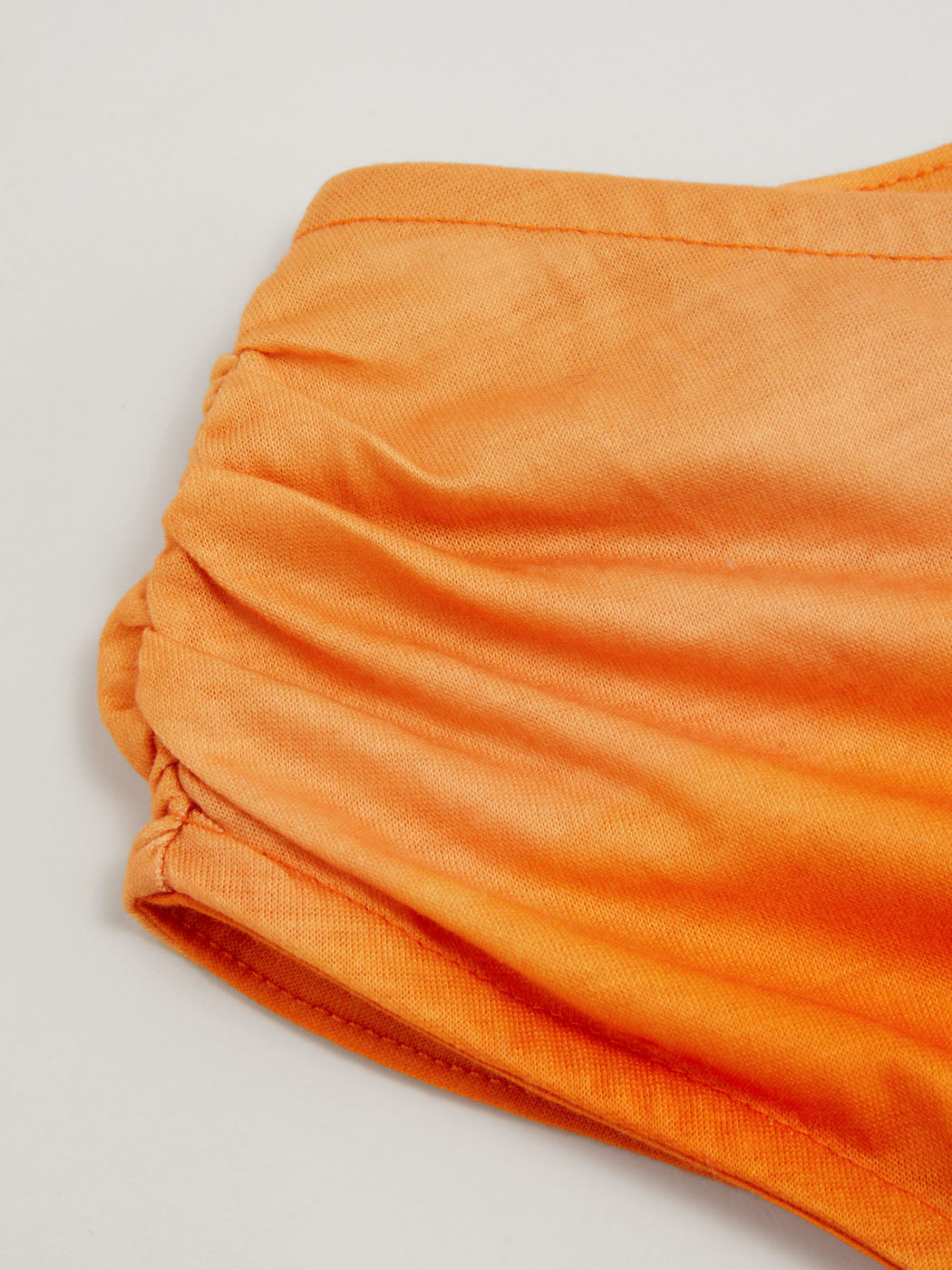 Asymmetrical Neck Gradient Tank Top Curve & Plus