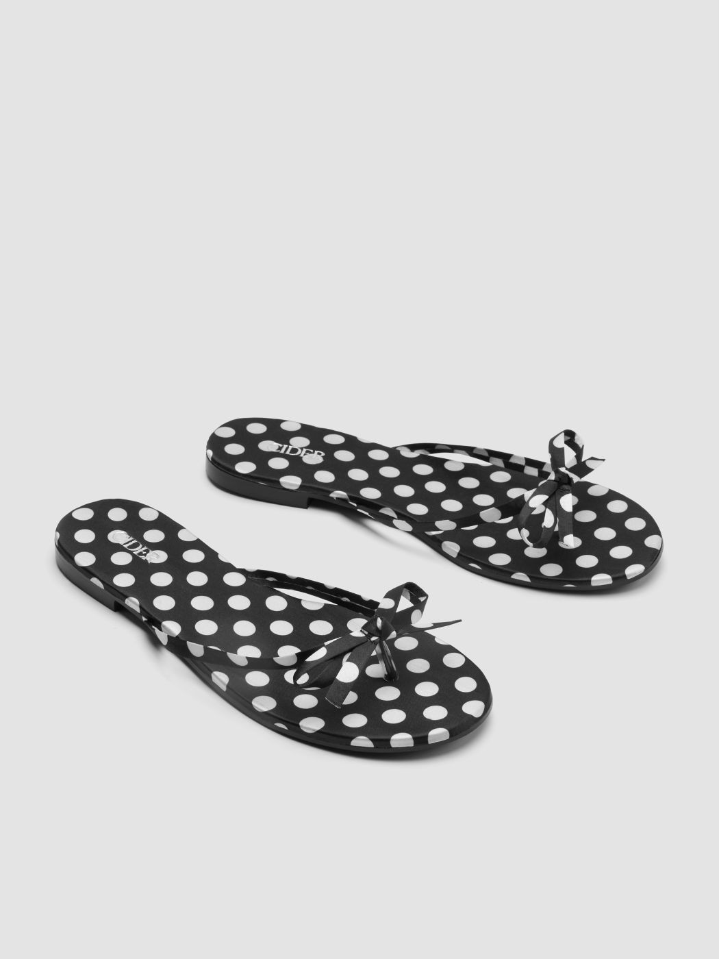 POLKA DOT & BOWKNOT FLIP-FLOP SLIPPERS