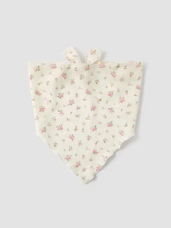FLORAL TRIANGLE HEADSCARF