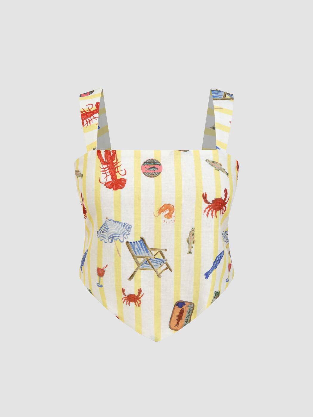 Fish Are Friends Kerchief Tank Curve & Plus