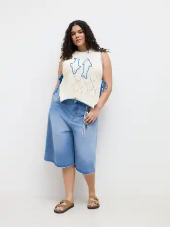 Going Somewhere Knit Tank Curve & Plus