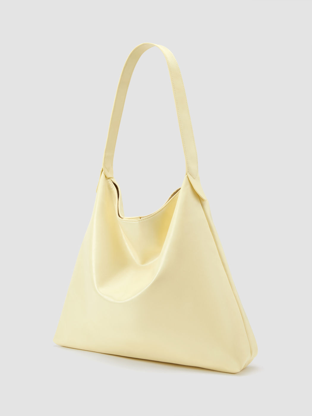 FAUX LEATHER TOTE BAG